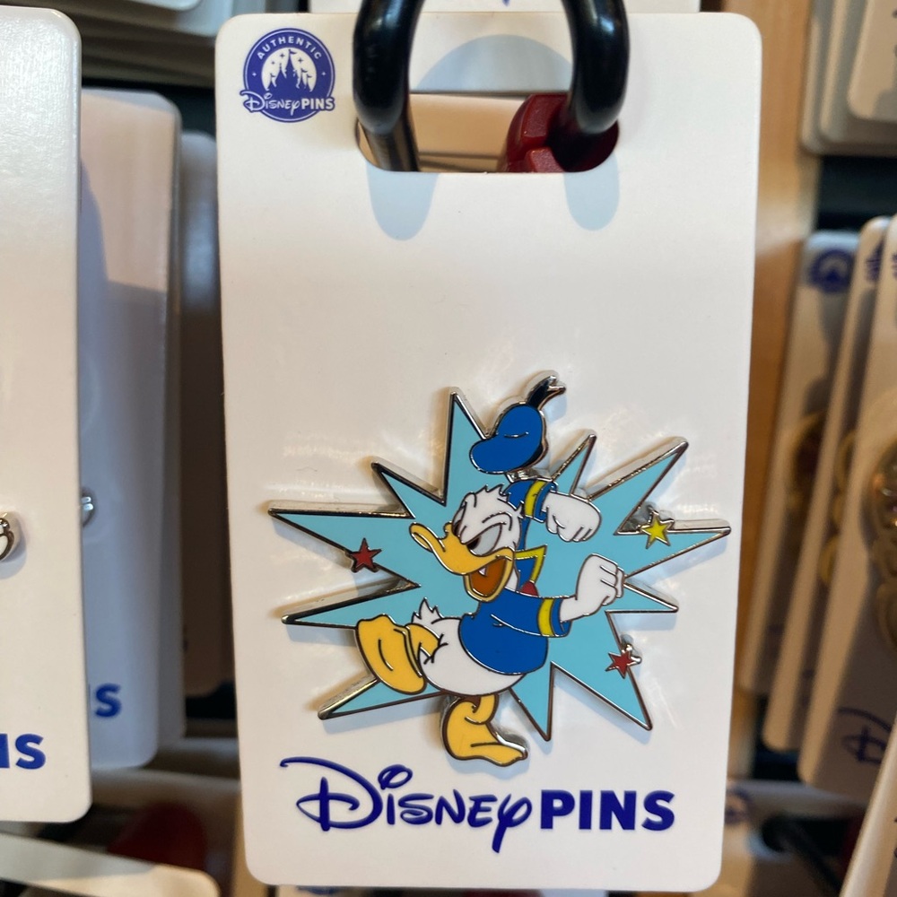 Donald Duck Tantrum Pin